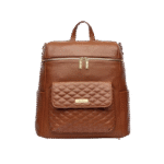 Monaco Diaper Bag | Caramel Brown
