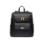 Monaco Diaper Bag |  Ebony Black