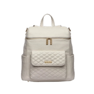 Monaco Diaper Bag |  Pearl White